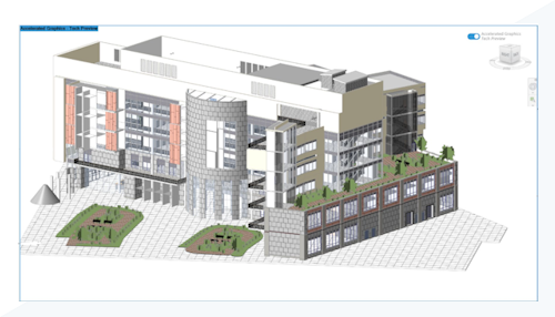 Ускоренная графика в Revit 2026